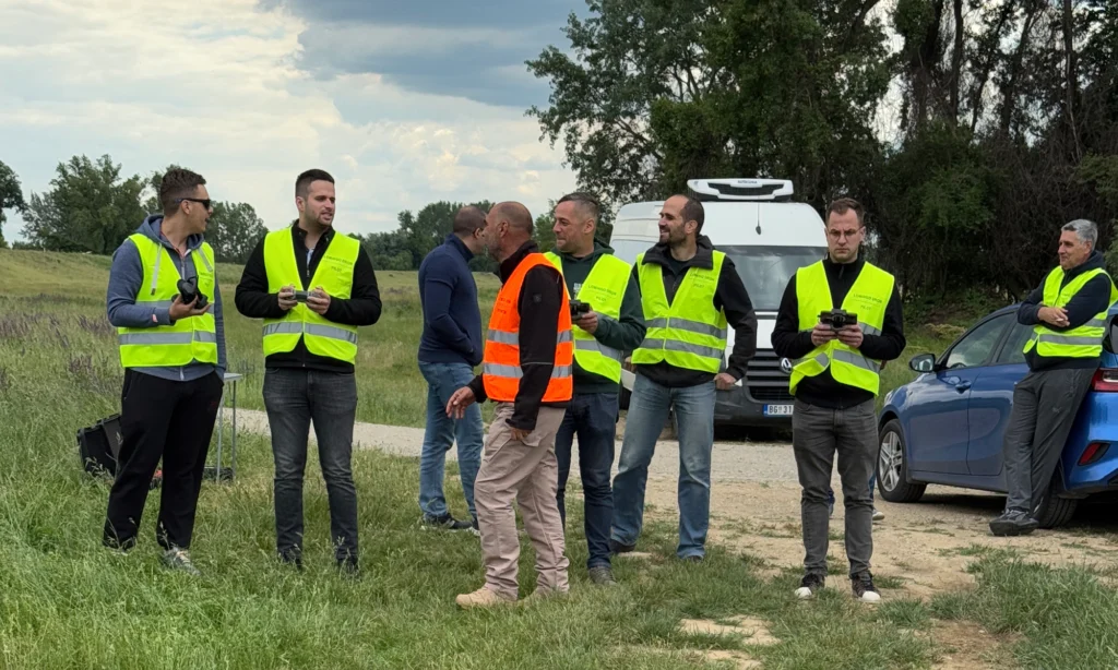 Snimanje dron videa sportski događaji – profesionalni kadar sa visine tokom utakmice