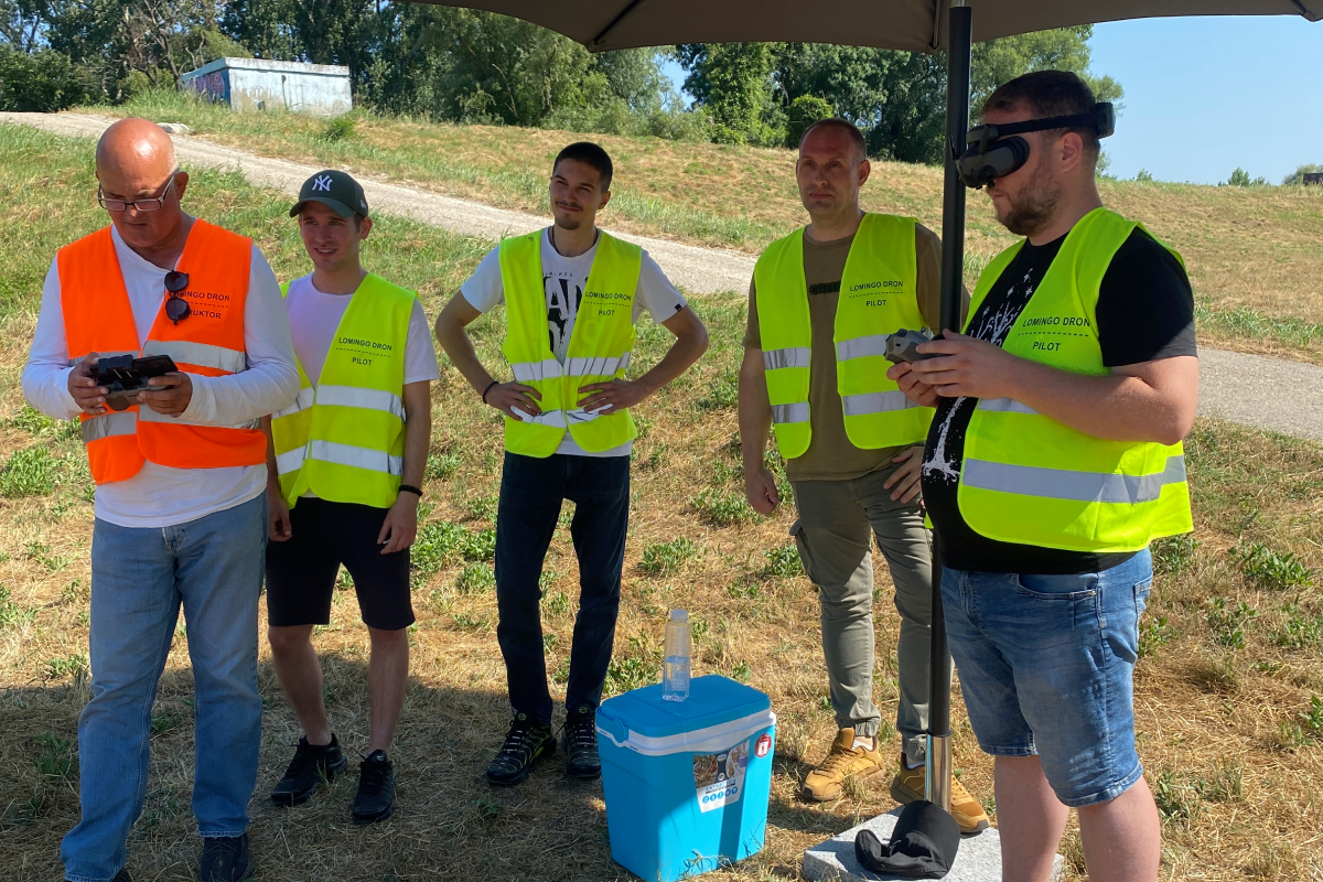 Osnovna obuka za dron pilote i priključenje Lomingo zajednici