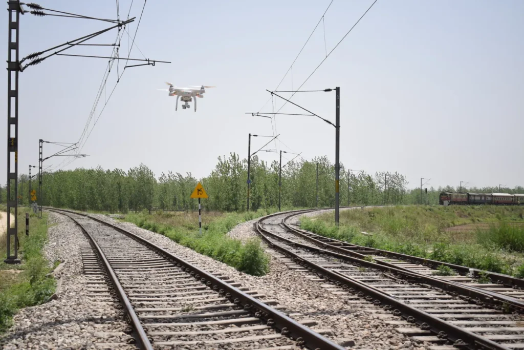 Inspekcija pruga dronom omogućava preciznu kontrolu željezničke infrastrukture iz zraka