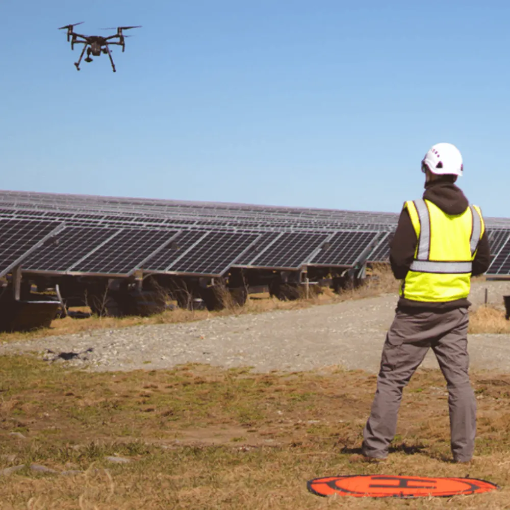 Inspekcija solarnih panela dronom za redovno održavanje sistema