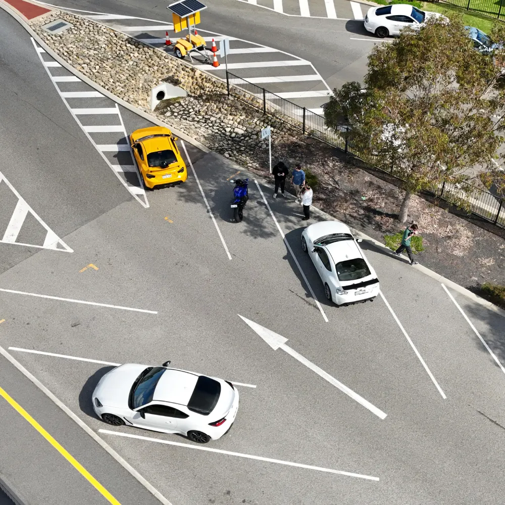 Kontrola saobraćaja dronom doprinosi sigurnosti i protoku saobraćaja