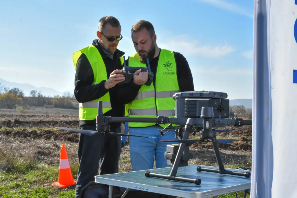 Obuka dron pilota Makedonija obuhvata rad sa Lidar L2 senzorom.