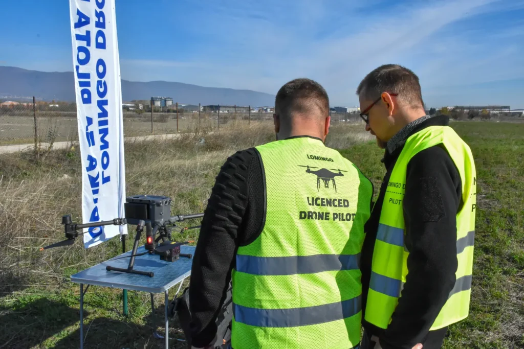 Obuka dron pilota Makedonija sprovedena za Ministarstvo energetike.